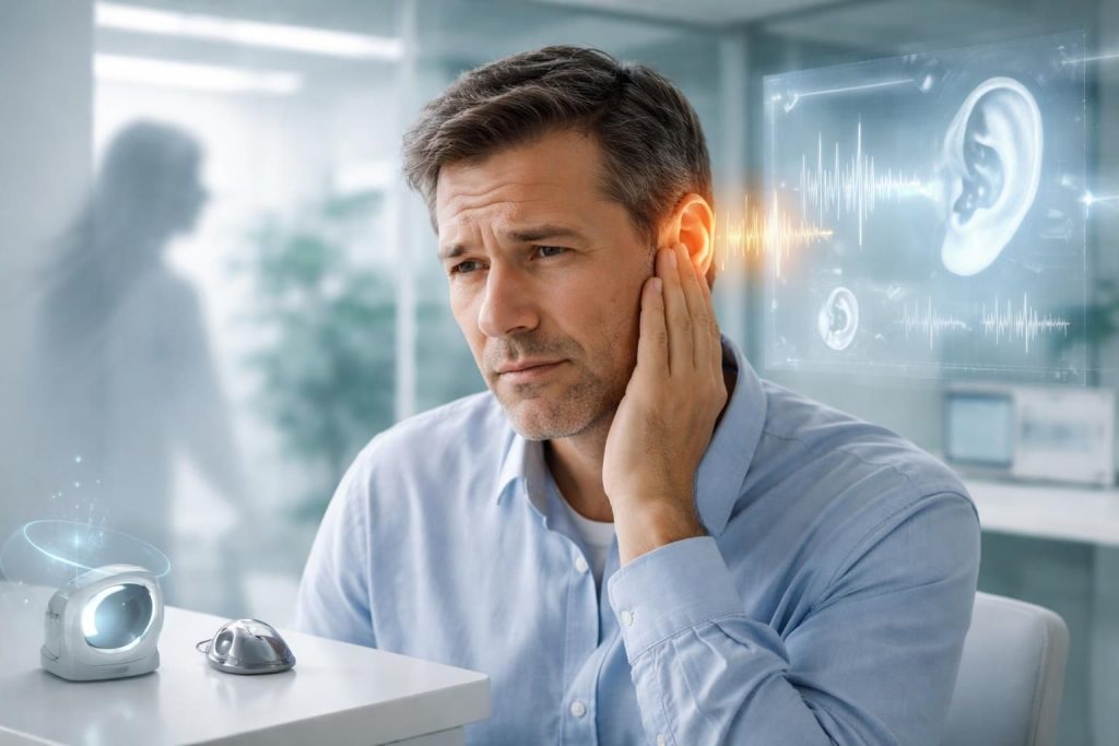 découvrez les causes du sifflement dans l'oreille gauche, démystifiez les idées reçues et explorez les solutions efficaces en 2026 pour retrouver votre confort auditif.