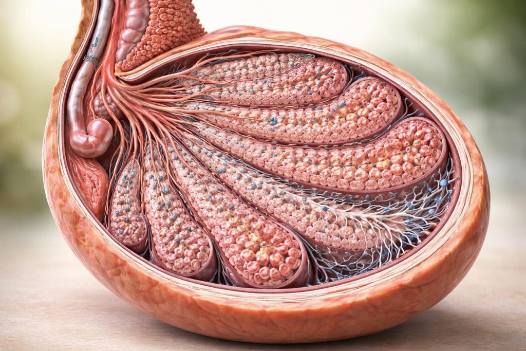 découvrez en combien de temps un testicule devient plein grâce à la durée de la spermatogenèse, le processus de formation des spermatozoïdes.