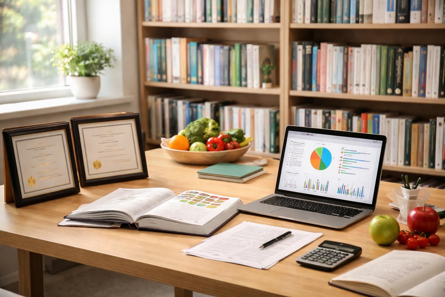 Formation nutritionniste : diplômes dans nutrition