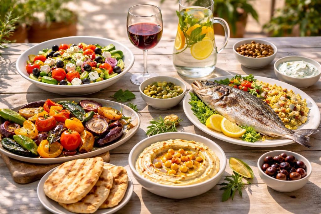 découvrez des menus gratuits du régime méditerranéen, équilibrés et savoureux, pour adopter facilement une alimentation saine et naturelle au quotidien.