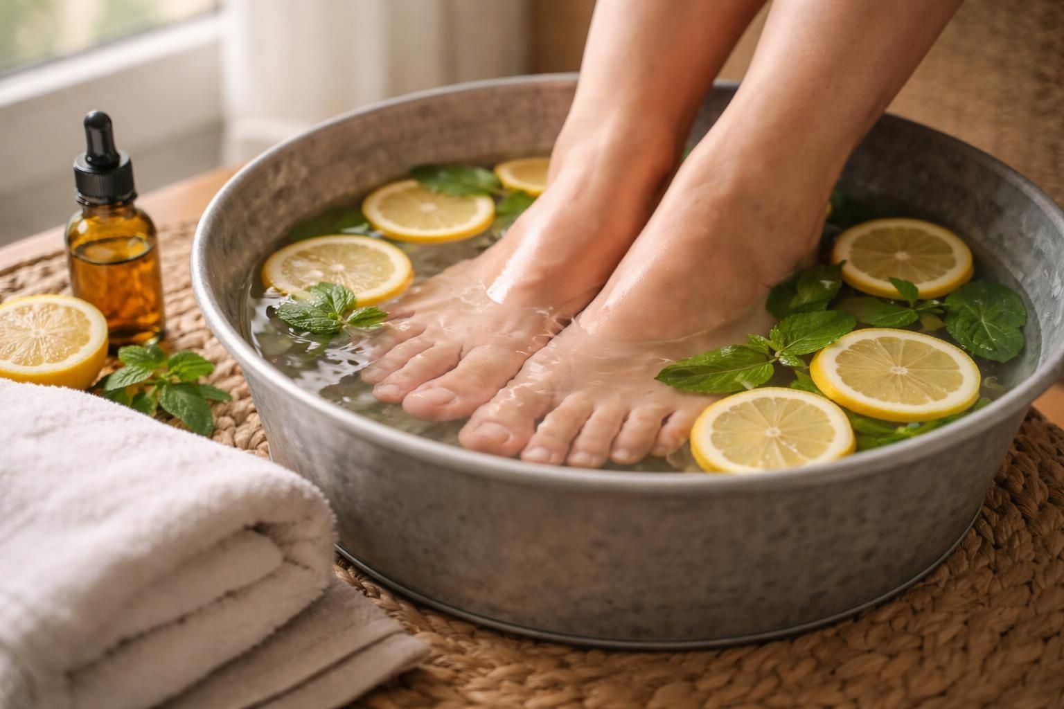 Remède de grand-mère pour les pieds gonflés