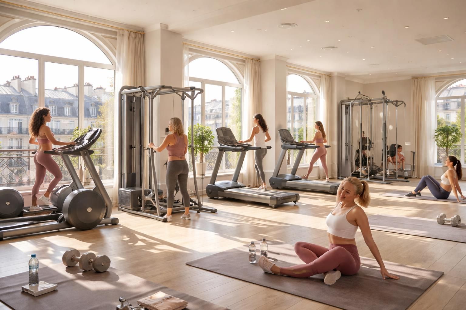 Salle de sport pour femmes paris