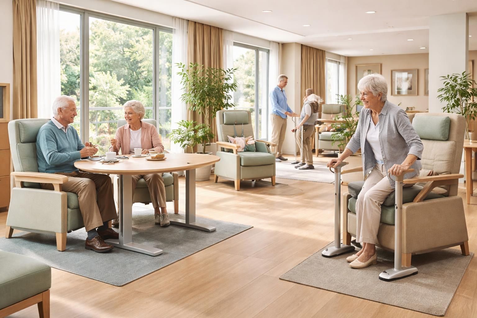 Mobilier EHPAD : l’ergonomie au service du bien-être des résidents